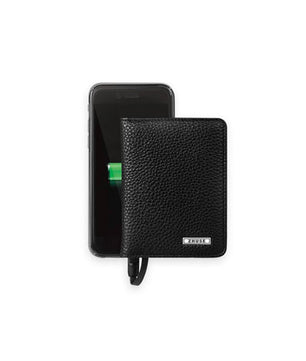 Wallet Style Portable Power Bank 4000mAh Black - ROOYAS