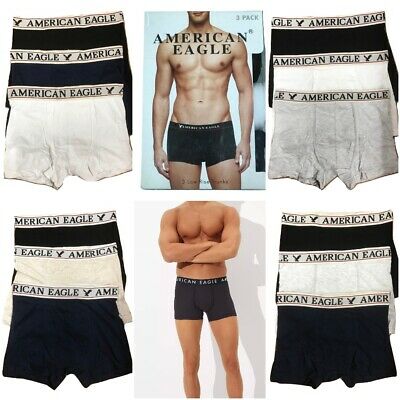 سراويل American Eagle الرجالية (حزمة من 3) سراويل داخلية ، بوكسر ، شورت