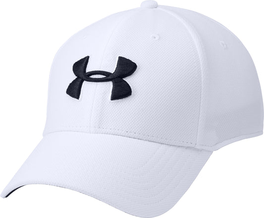 Under Armour Mens Blitzing II Stretch Fit Cap "White" - ROOYAS